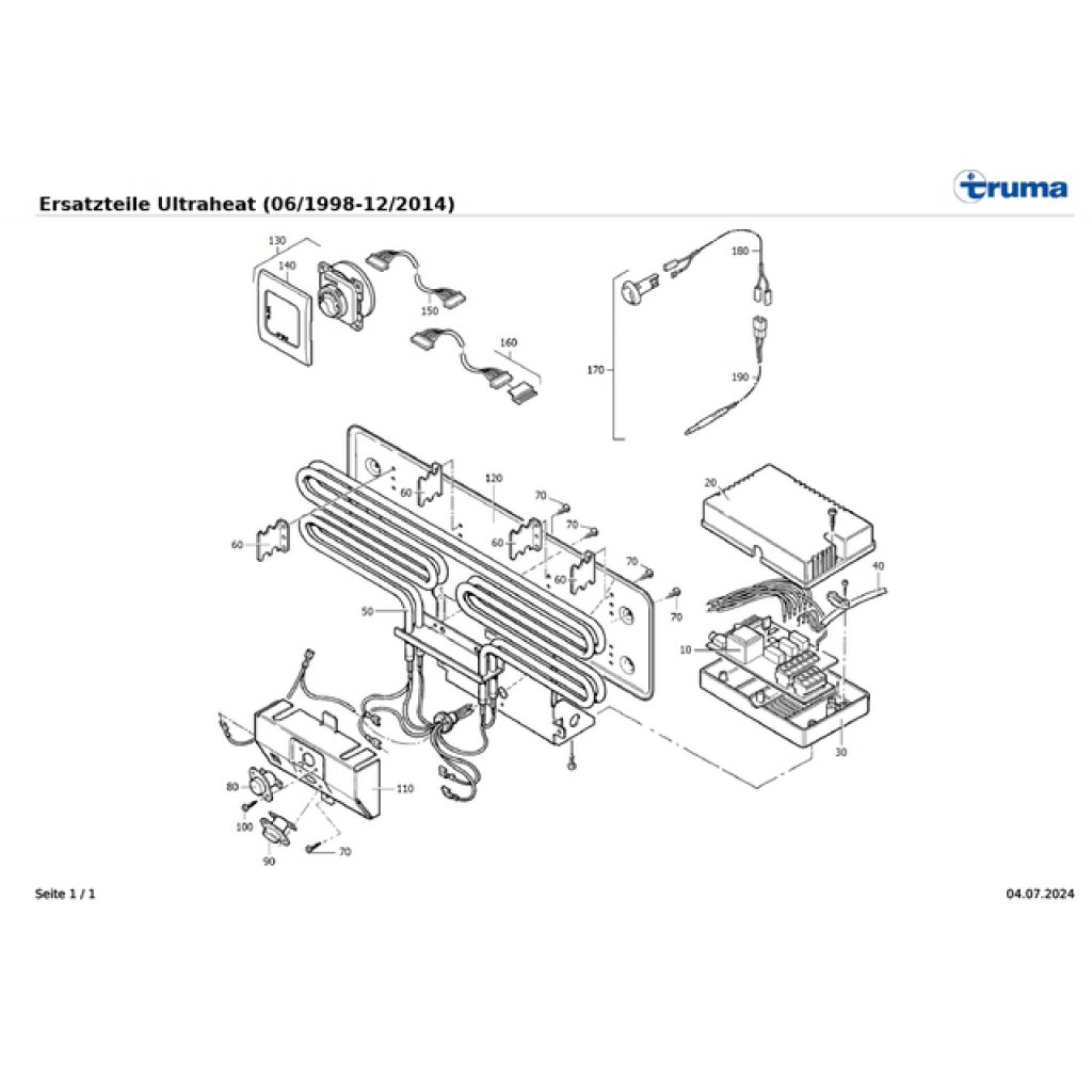 truma Temperaturbegrenzer 175° für S3002 / S 5002