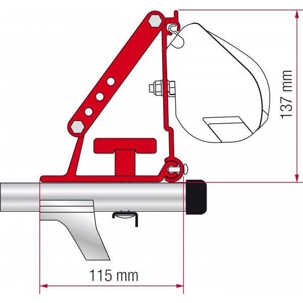 FIAMMA Kit Fiamma Auto für Markisenadapter F35