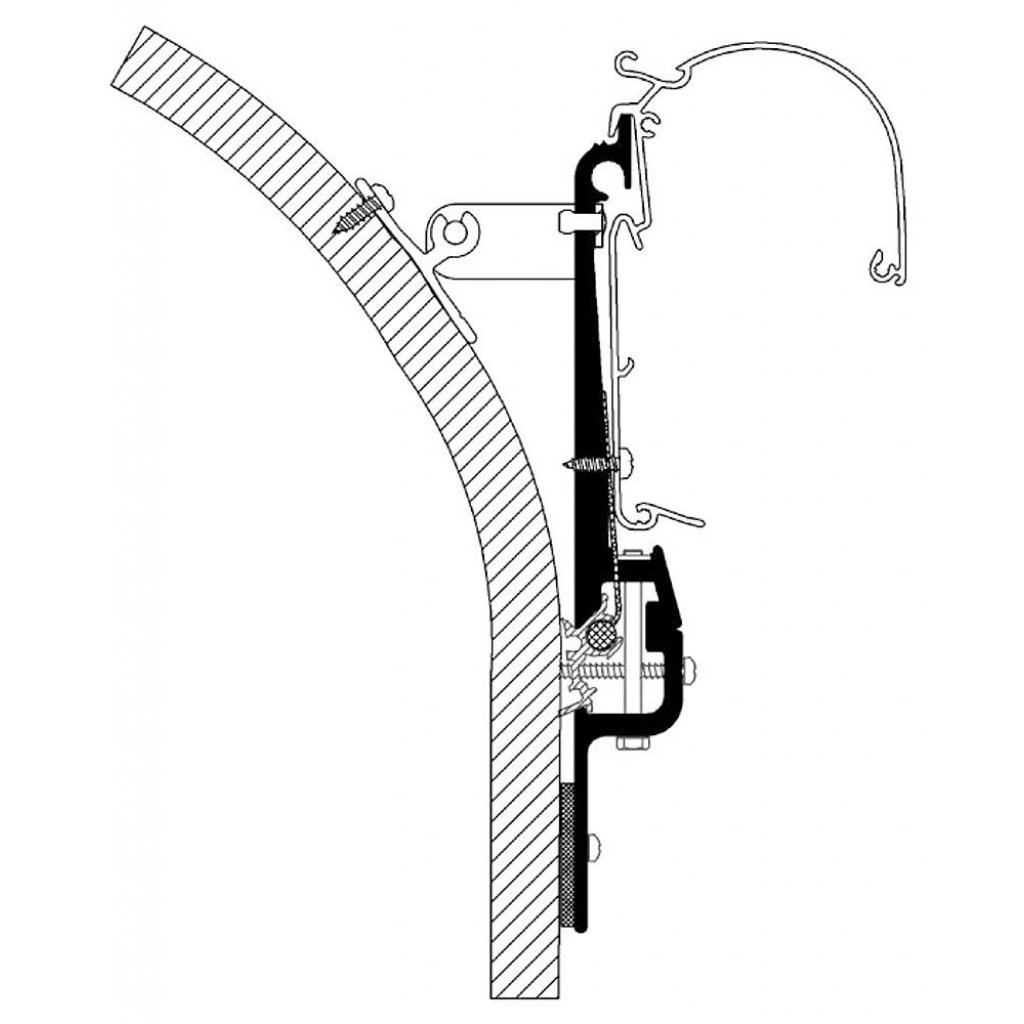 THULE Adapter 3-tlg. für Thule Omnistor 2000