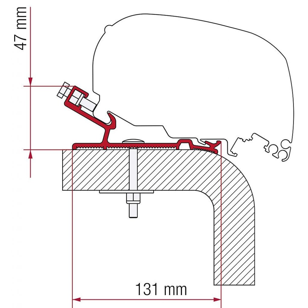 FIAMMA Adapter Hymer