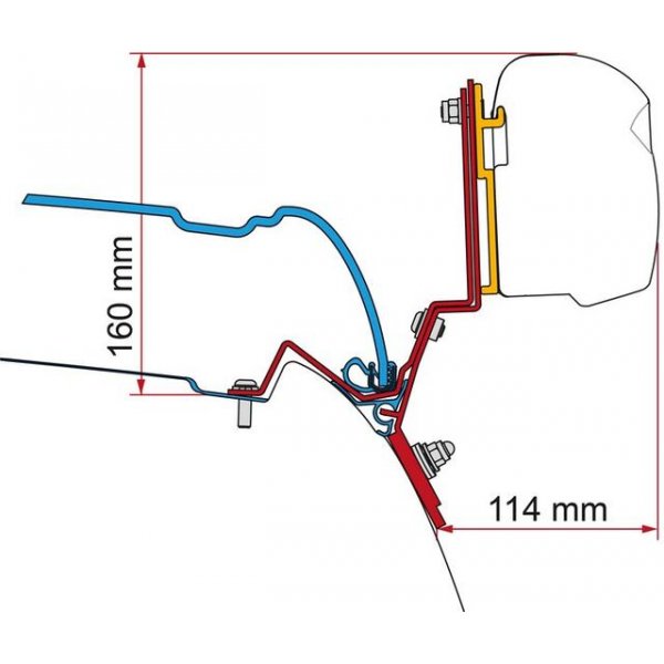 FIAMMA Adapter zu Markise F35