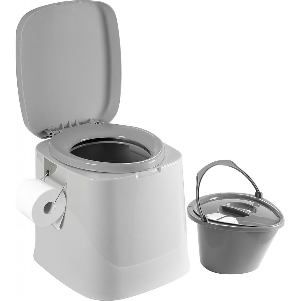 BRUNNER Eimertoilette Brunner Optiloo Farbe grau