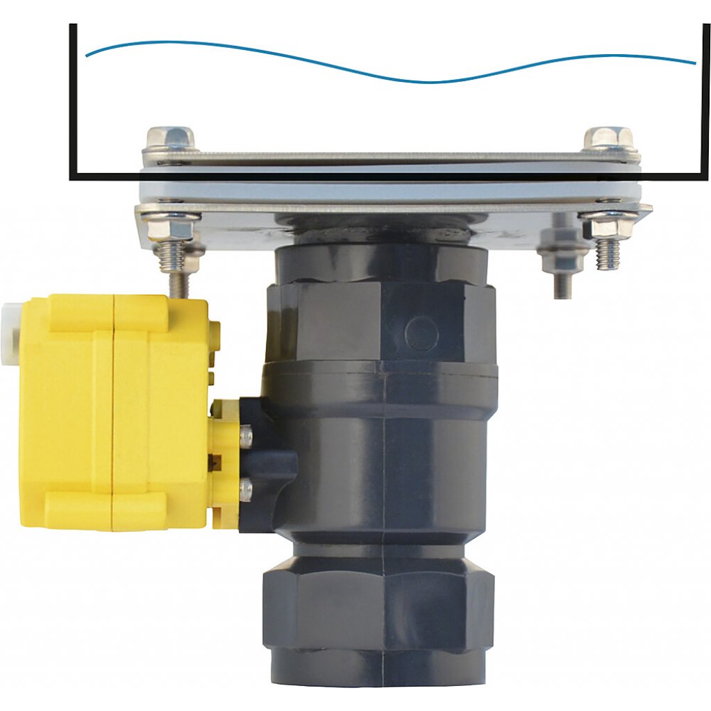 komplett konfektioniert Entleerungssystem GrauGELB® 40 mm