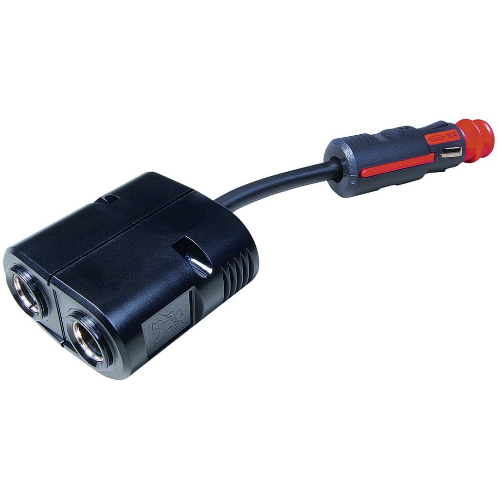 PRO CAR Zwillingskupplung Pro Car max. 16 A / 12 - 24 V