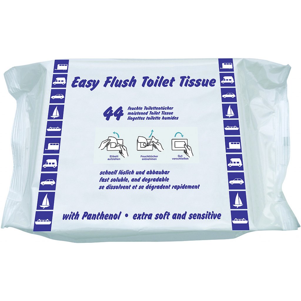 Yachticon Feuchtes Toilettenpapier Yachticon Easy Flush Toiletten Inhalt 44 Tücher