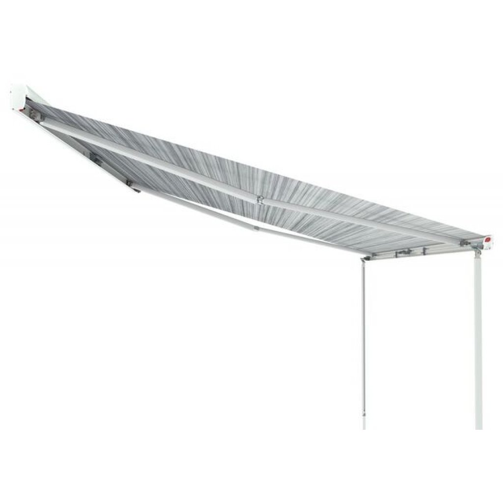 FIAMMA Wandmarkise Fiamma F 45S Länge 230 cm Tuch Fb. Royal Grey Gehäuse Fb. Polar White