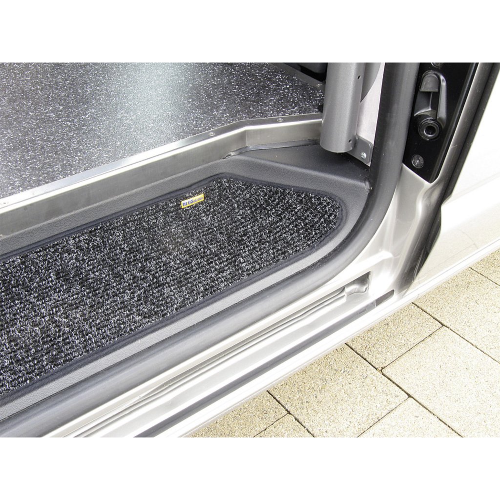 HEOSdoor mat Einstiegsmatte  HEOSdoor mat Nadelfilz VW T5 / T6 3-teilig Fb. anthrazit