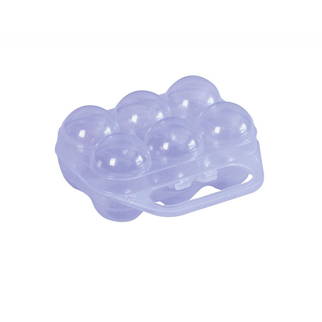 heusser products Eierschachtel für 6 Eier Farbe blau/transparent