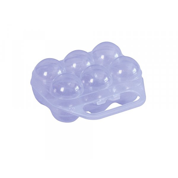 heusser products Eierschachtel für 6 Eier Farbe blau/transparent