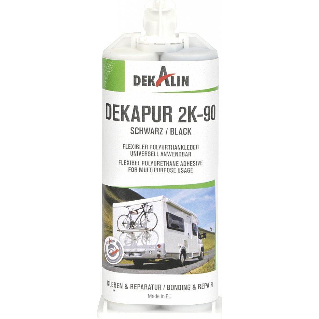 DEKALIN Kunststoffreparatur DEKALIN DEKApur 2K-90 Inhalt 50 ml Farbe schwarz