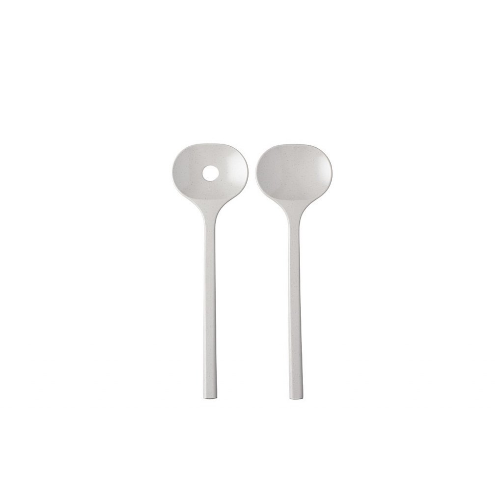 MEPAL Salatbesteck MEPAL Bloom 2-tlg. Fb. pebble white