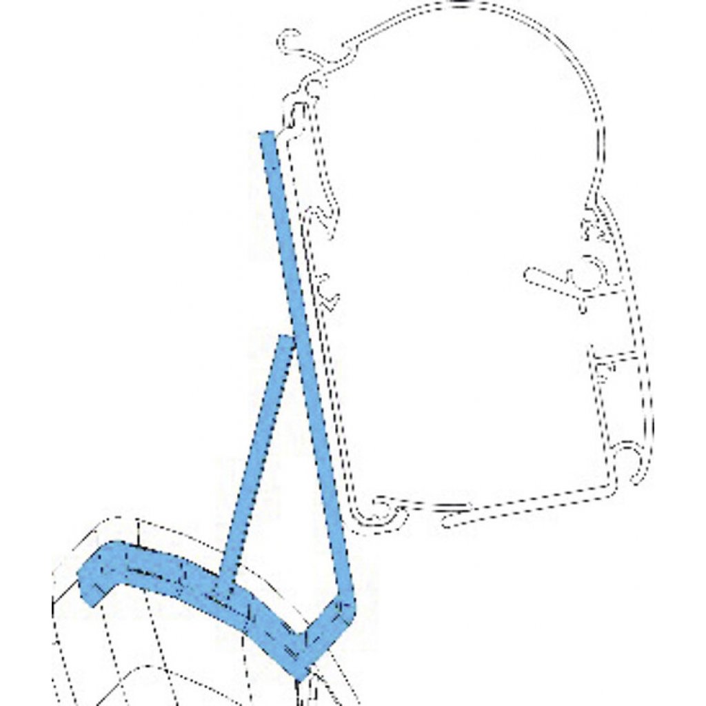 DOMETIC Markisenadapter Dometic PR passend für Ducato H2 Roofrack