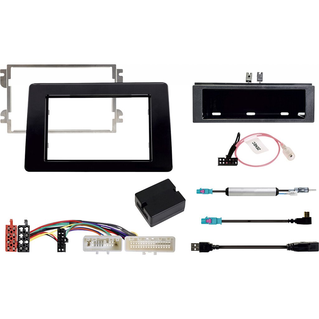 ZENEC Einbausatz ZENECZ-EACC-RNM3K passend für Zenec /Xzent 1+2 DIN in RenaultMaster 3