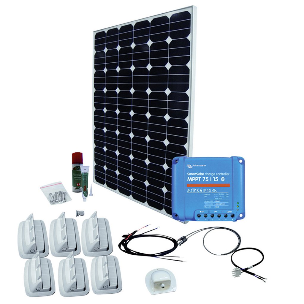 Phaesun Solaranlage Phaesun SPR Caravan Kit Solar Peak SMS15 170 W / 12 V