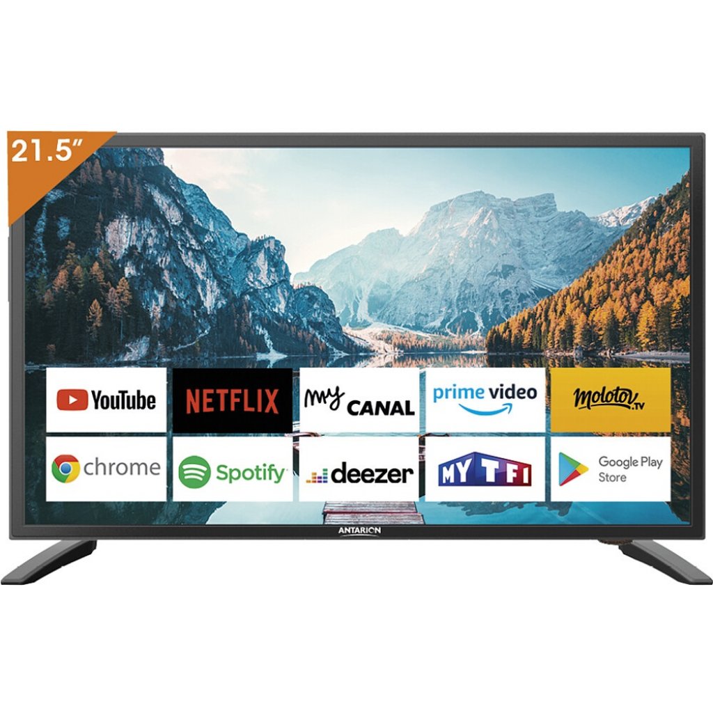 ANTARION Fernseher ANTARION Smart TV 22 Zoll