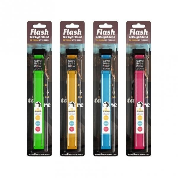 save live now LED Leuchtband Flash 1 Stück Farbe sortiert _pink