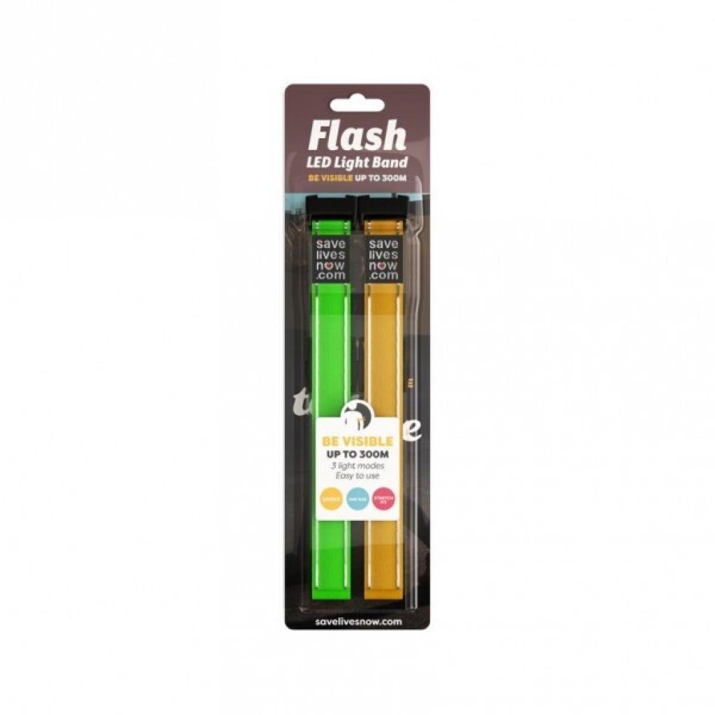 Flash LED Leuchtband 2er Set