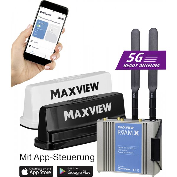 MAXVIEW LTE Antenne und Router