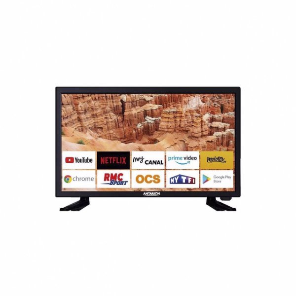 ANTARION Fernseher ANTARION TV 19 Smart 19 Zoll DVBT-2