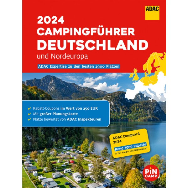 ADAC Campingführer ADAC Deutschland / Nordeuropa 2024