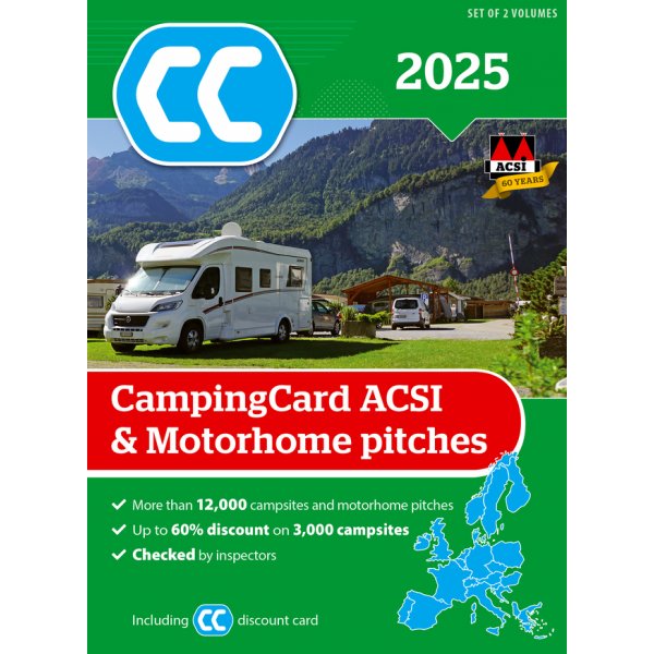 ACSI CampingCard ACSI & Motorhome Pitches 2025