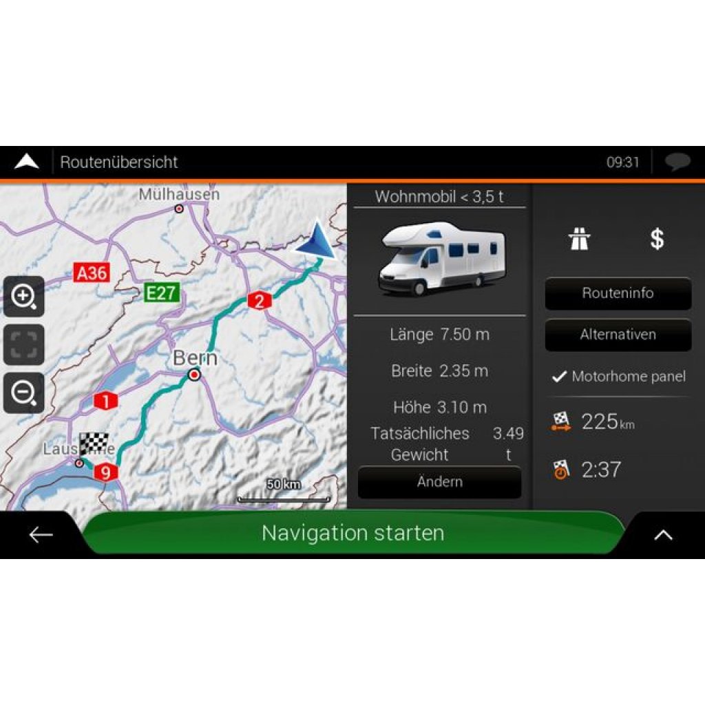 ZENEC Navigationssoftware ZENEC Z-EMAP76MH-TT3 passend für Z-E3776