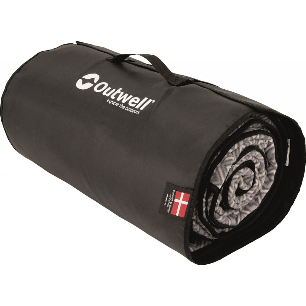 Outwell Teppich Outwell zu Heckklappenzelt Woodcrest Farbe black & grey