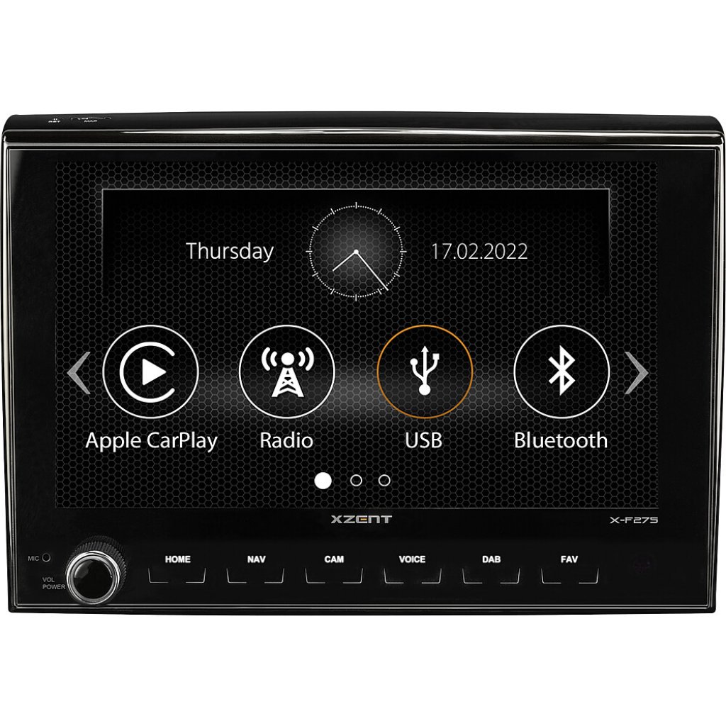 XZENT Infotainer XZENT X-F275 passend für FIAT DUCATO mit Apple CL Play