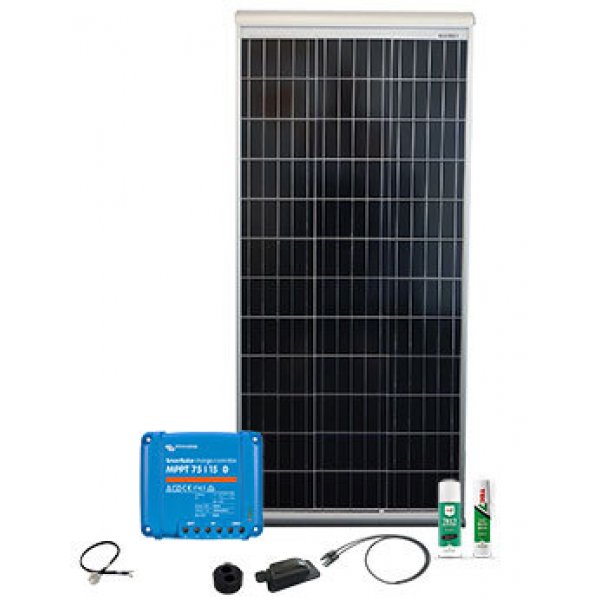 Phaesun Solaranlage Phaesun Caravan Kit Base Camp Aero MPPT SMS15 120 W / 12 V