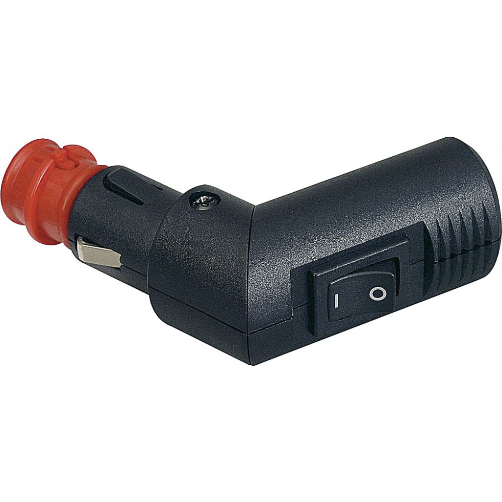 PRO CAR Universalstecker Pro Car winkelbar 8 A / 12 - 24 V