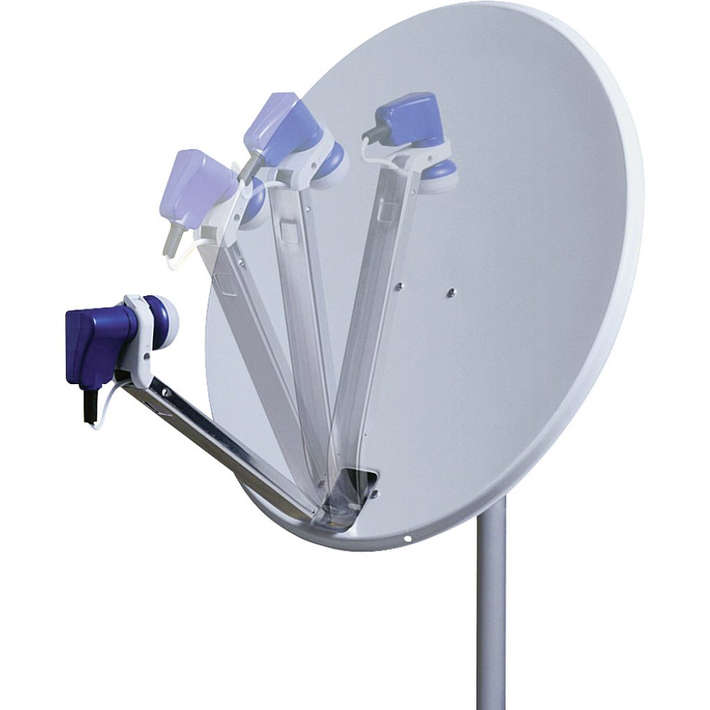 MAXVIEW Sat-Anlage Maxview 65 cm mit klappbarem LNB-Arm