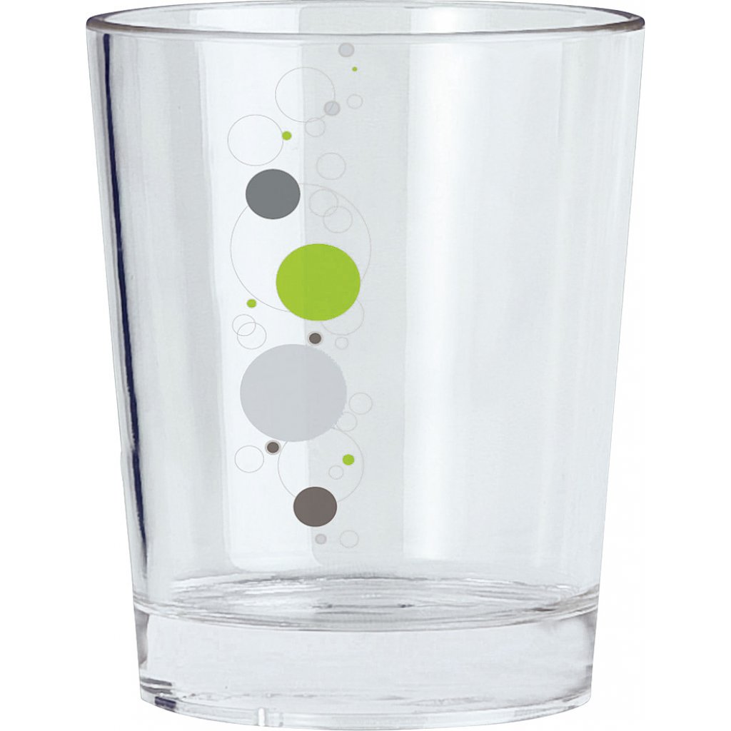 BRUNNER Glas SAN Brunner Space 300 ml Fb. transparent / grau / lime