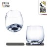 silwy Magnet-Kristallgläser silwy WHISKY 2er-Set 250 ml 2 Kristallgläser + 2 Pads Fb. transparent