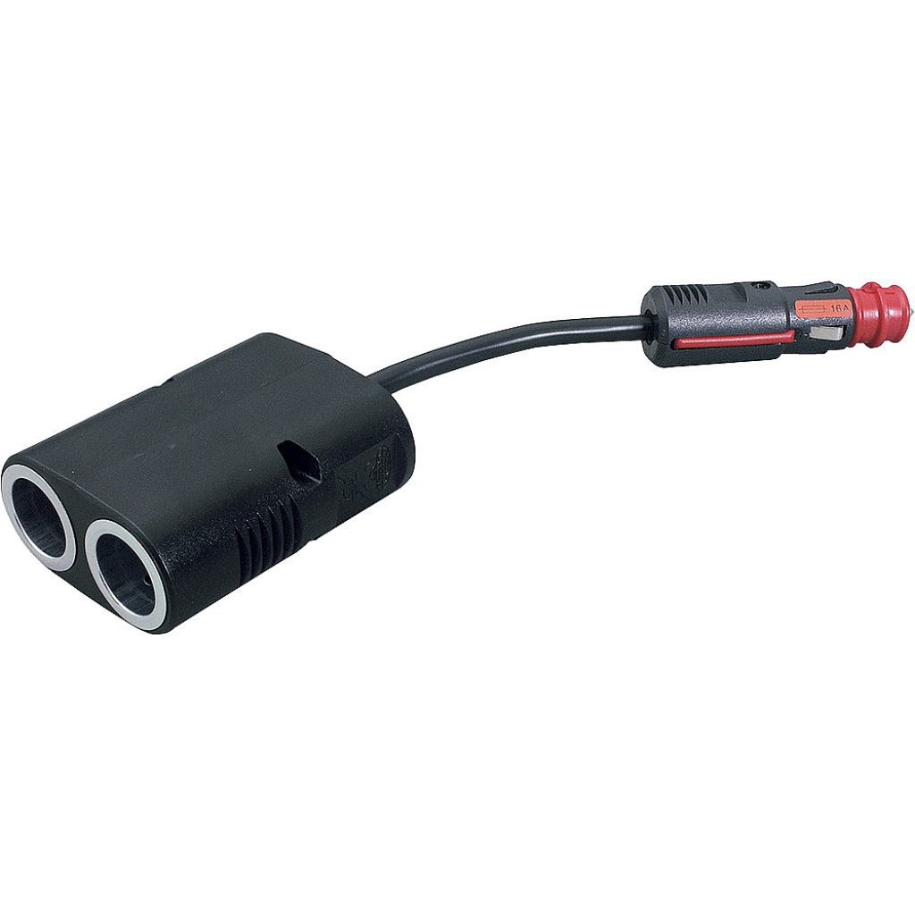 PRO CAR Power-Zwillingskupplung Pro Car  16 A / 12 - 24 V